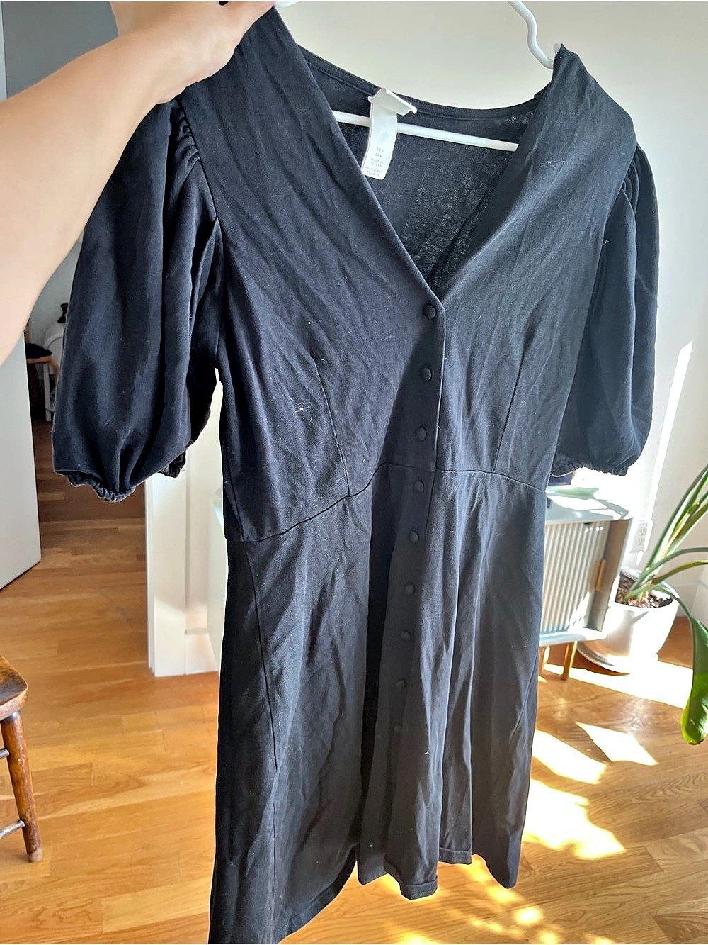 H&Medium Black Mini Dress Size Medium